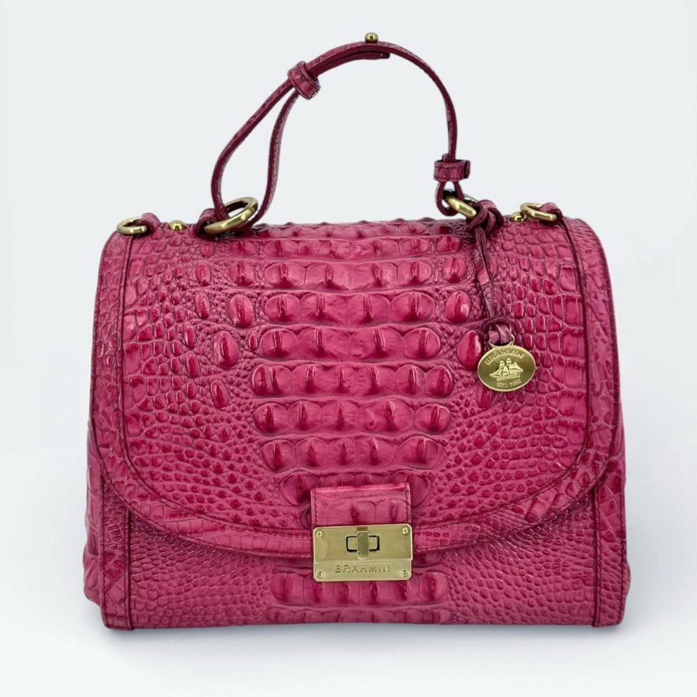 Brahmin Phoebe Tafetta Lady Satchel